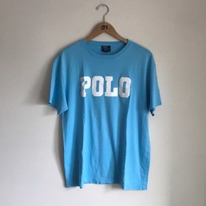 Men's Polo by Ralph Lauren Spell Out Polo T-shirt